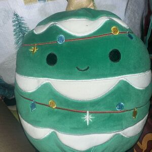 Squishmallows 8” JOHANN Christmas Tree Snow Star Holidays 2023 Release Plush